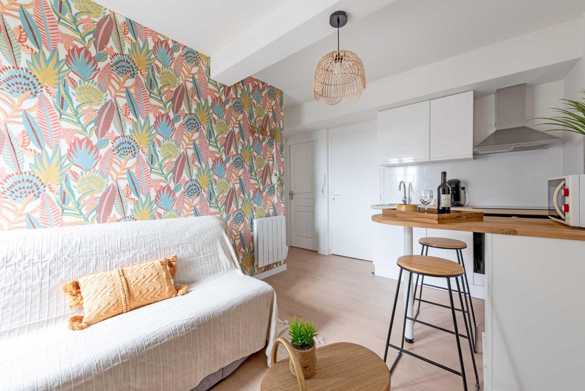 Le Tropical : T2 Renove Ambiance Cosy Et Coloree Mazamet Ngoại thất bức ảnh