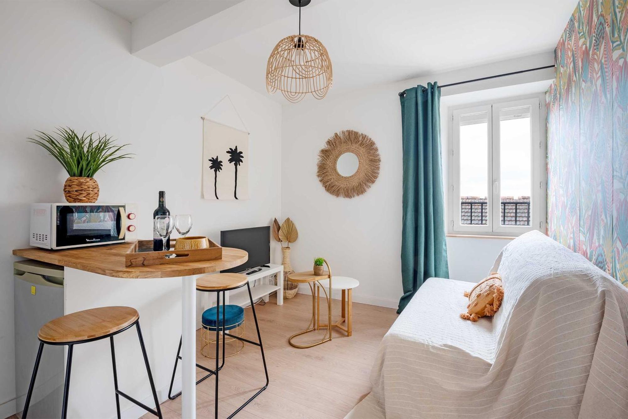 Le Tropical : T2 Renove Ambiance Cosy Et Coloree Mazamet Ngoại thất bức ảnh